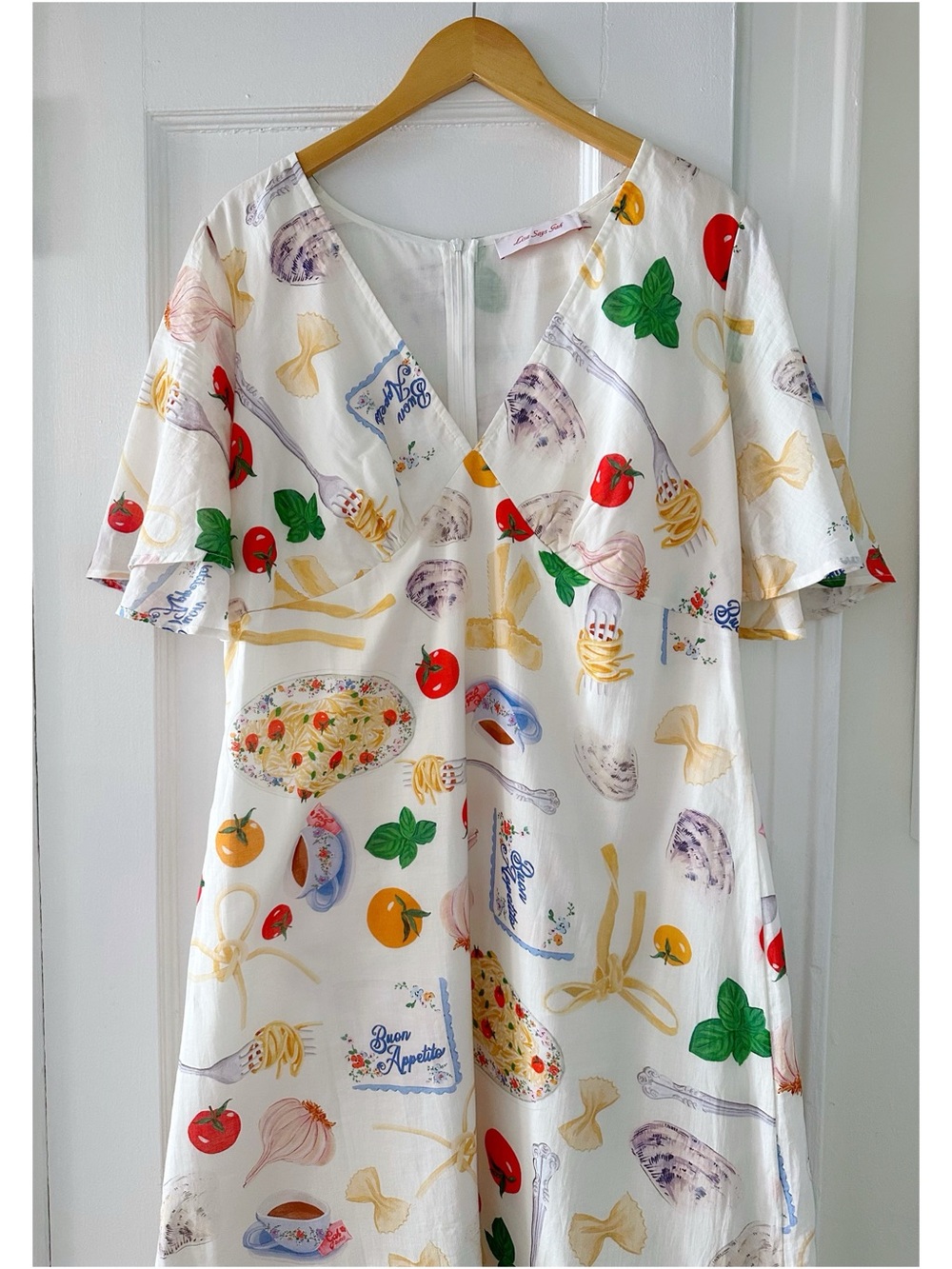 Lisa Says Gah Dress Grace Dress Buon Appetito Ivory